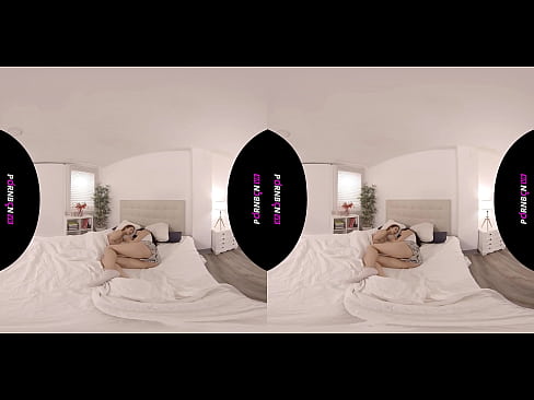 ❤️ PORNBCN VR שתי לסביות צעירות מתעוררות חרמניות במציאות מדומה 4K 180 תלת מימדית ז'נבה בלוצ'י קתרינה מורנו ❤️ סקס אצלנו